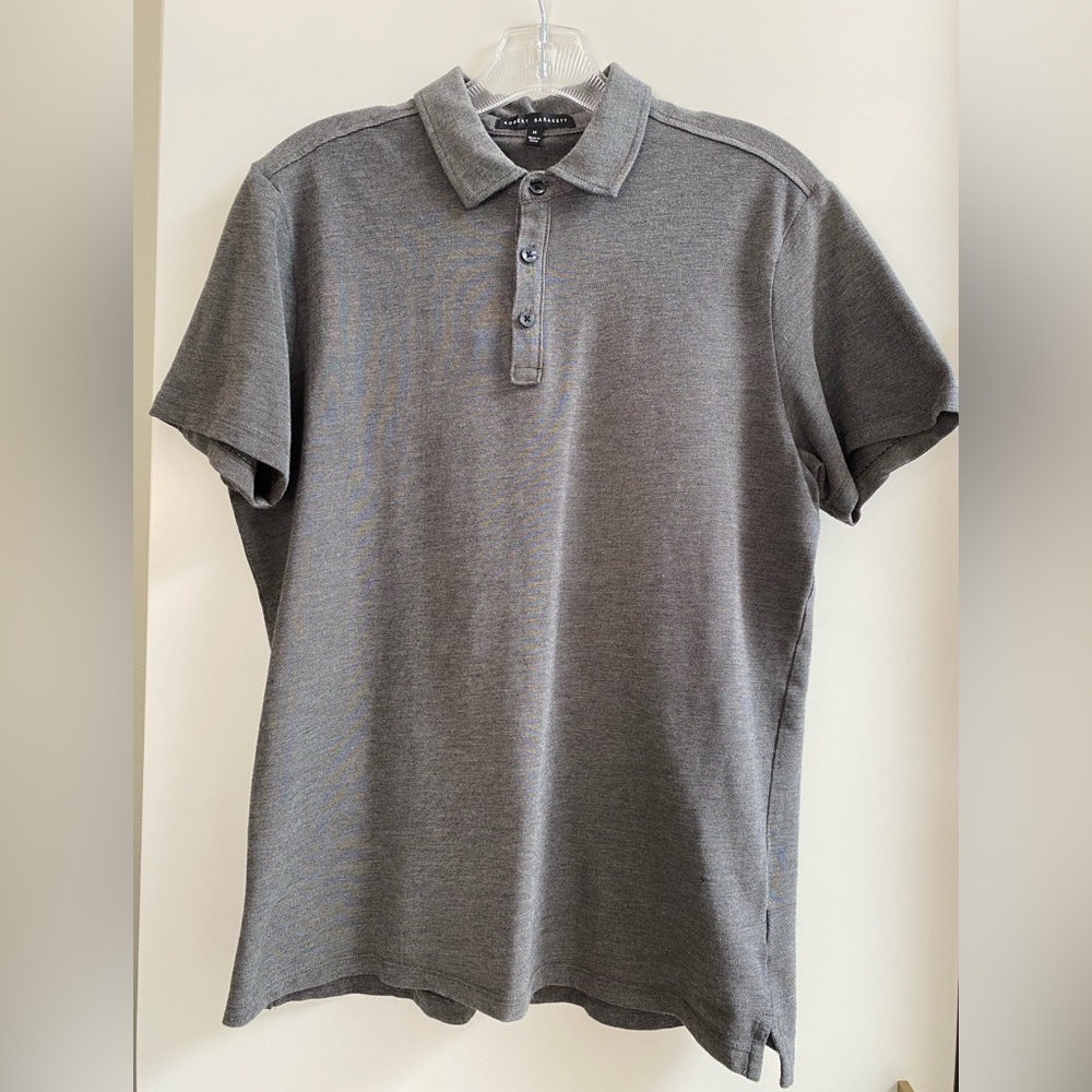 Robert Barakett Charcoal Polo Shirt
